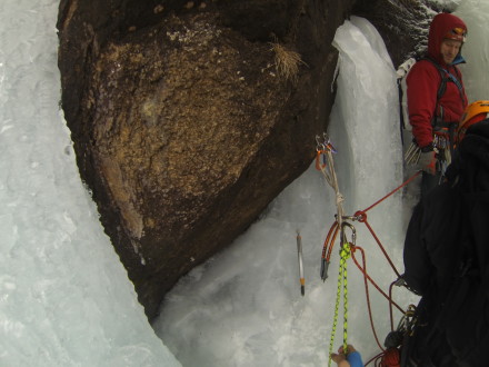 Standard route Frankenstein cliff