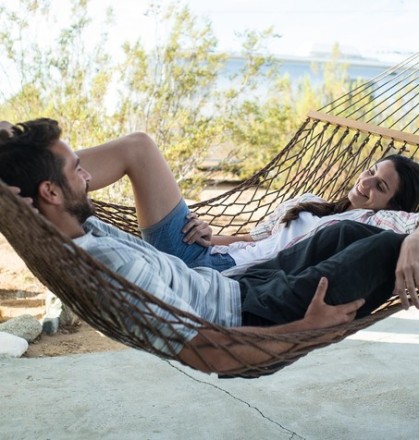 hammock with the girls