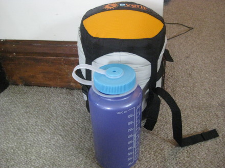 Synthetic bag fits in SMALL (10L)
