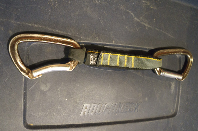 Petzel  dogbone with BD biners