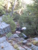 A little rock climbing