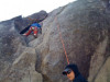 Top roping at Consumnes River Gorge