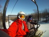 a quick shot up the chair