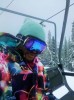 boreal on a powder filled day in tahoe