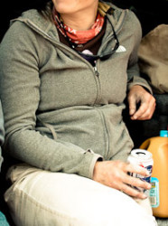 masonic hoody apres climbing in Indian Creek