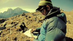 basecamp art day in the khumbu