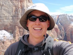 Top of A.L. at Zion
