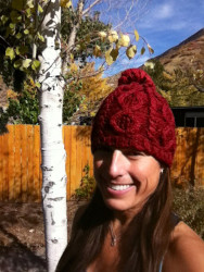 SPLAY beanie on a late fall day in the Wasatch