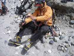 archeological mud climbing