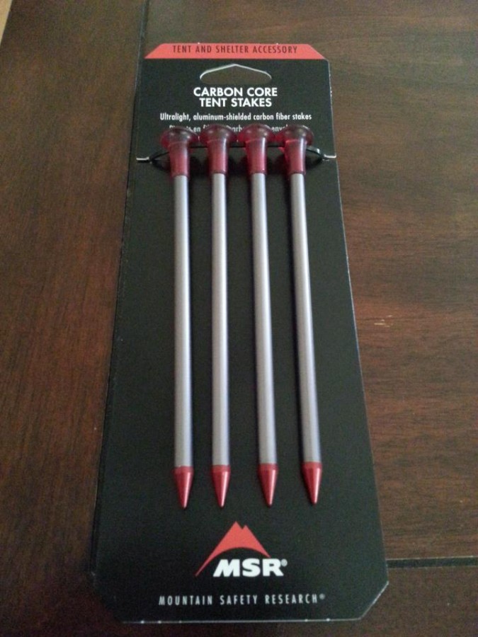 MSR Carbon Core Tent Stakes