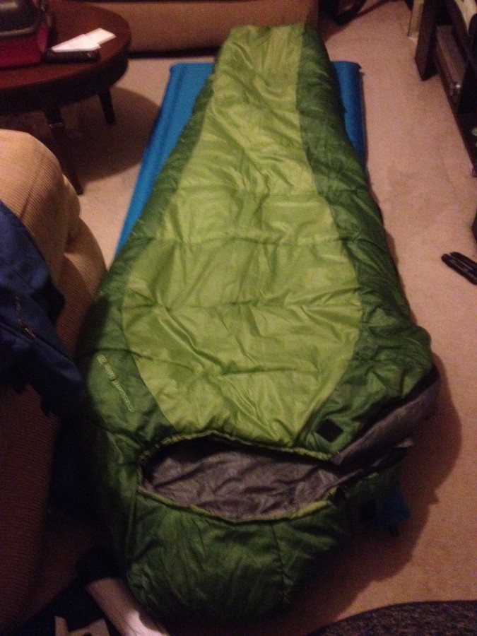 ALPS Mountaineering Crescent Lake Sleeping Bag: 20F Synthetic ...