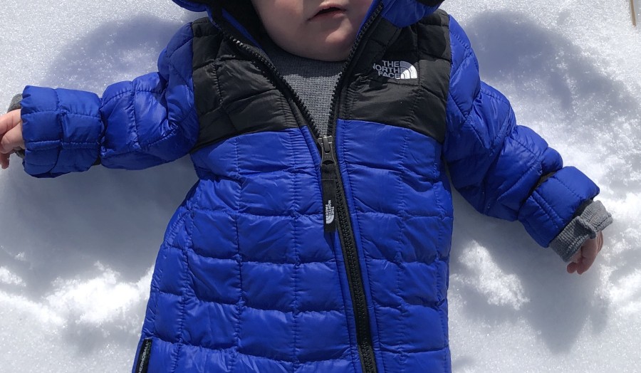 the north face baby thermoball insulated bunting suit
